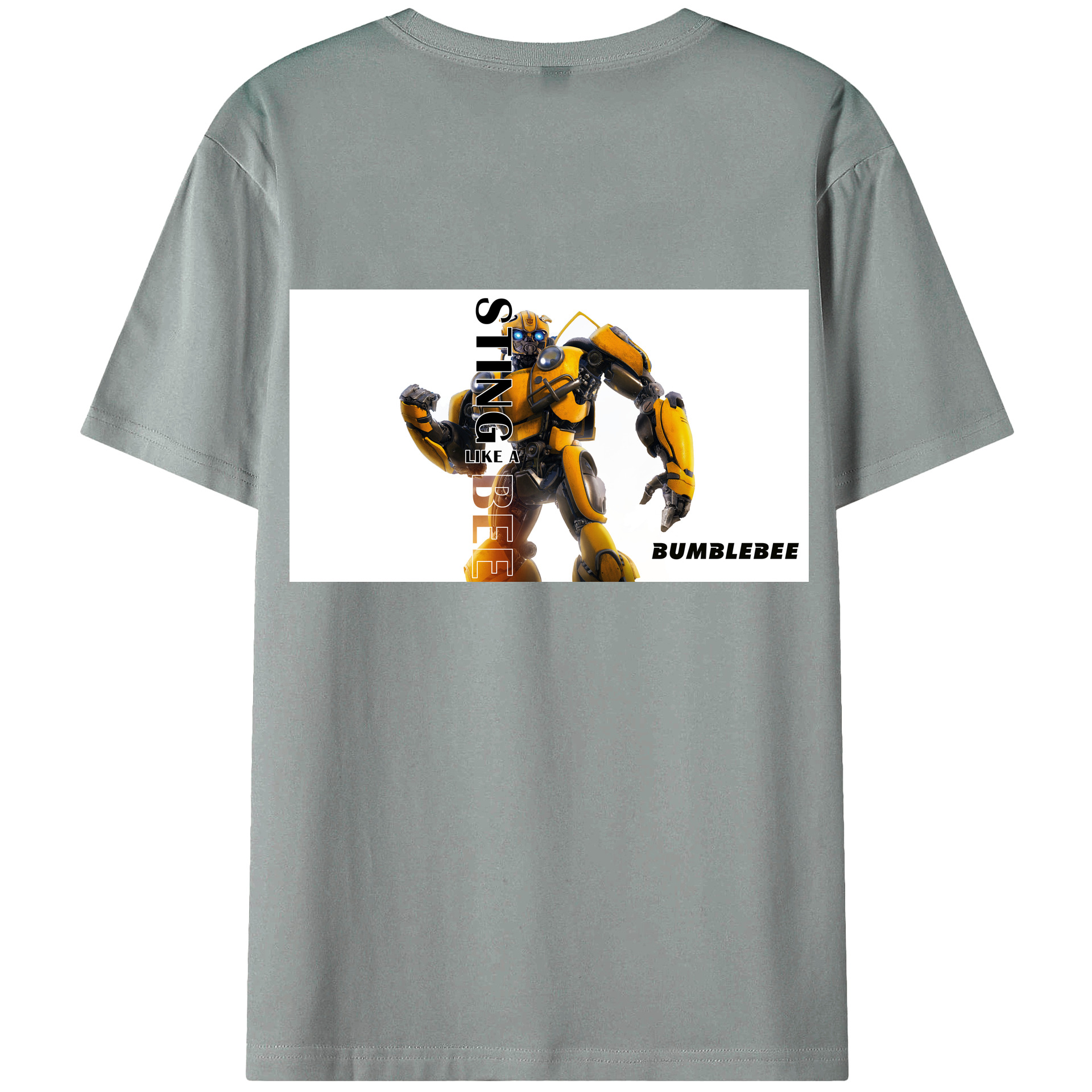 （画像用）  綿100％ メンズ半袖Tシャツ（バックプリント） 通気性